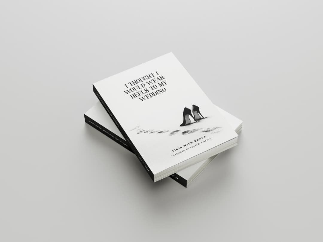 I thought i would wear heels to my wedding